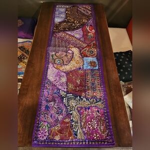 Handmade table runner